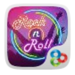 (free)rock_n_roll golauncher ex theme android application logo